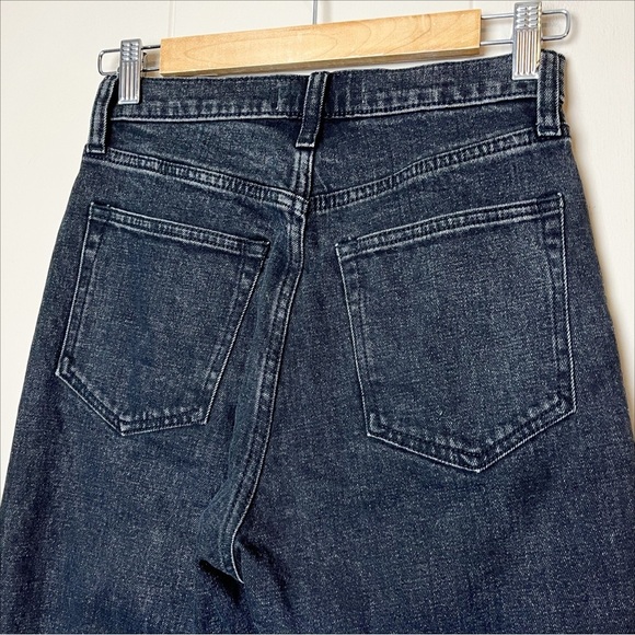 Abercrombie & Fitch Ankle Straight Ultra High Rise Jeans 26‎ 2 R black classic - Picture 5 of 13